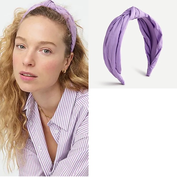 J. Crew Accessories - J. Crew Knot Headband in Solid Cotton